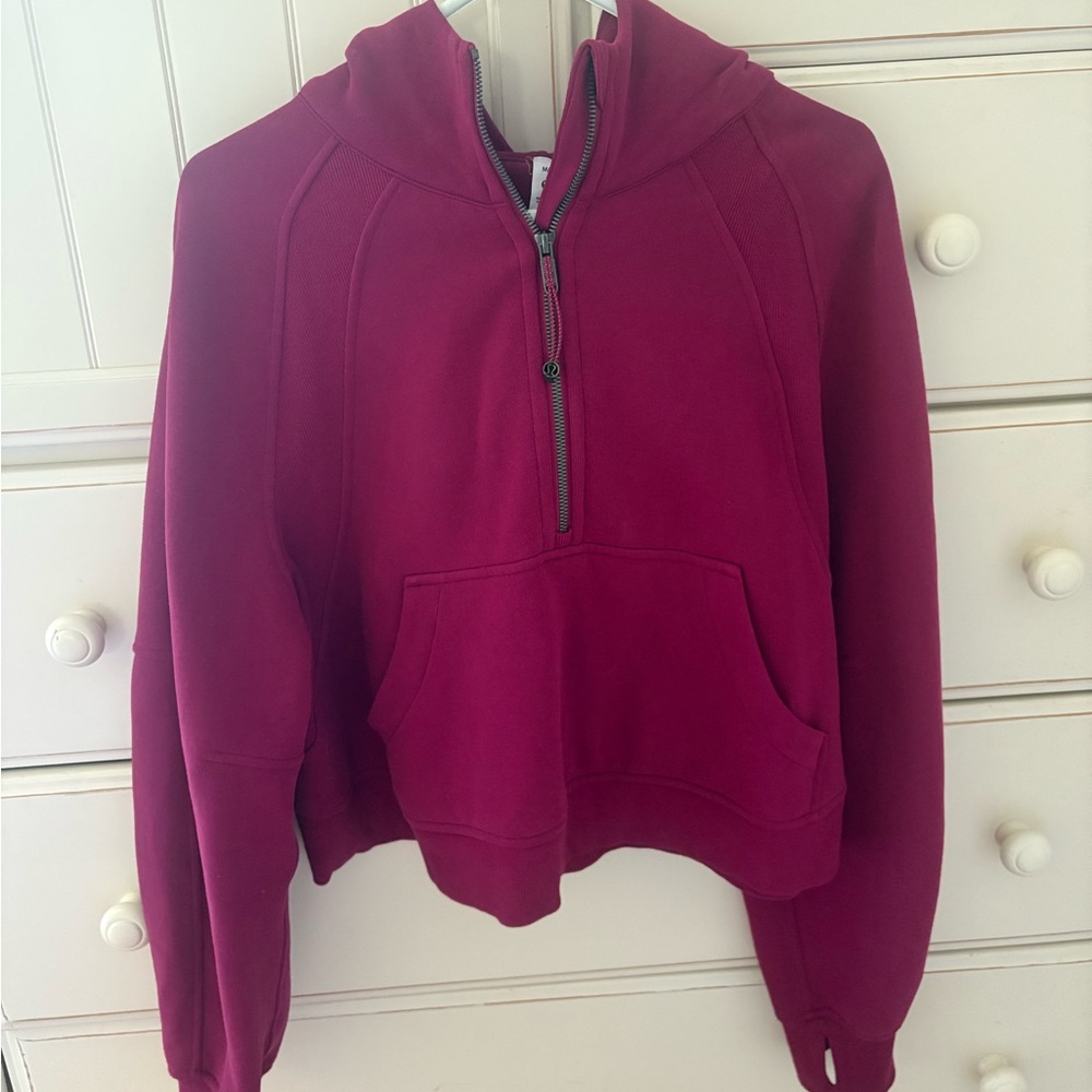 Lululemon Maroon Scuba
